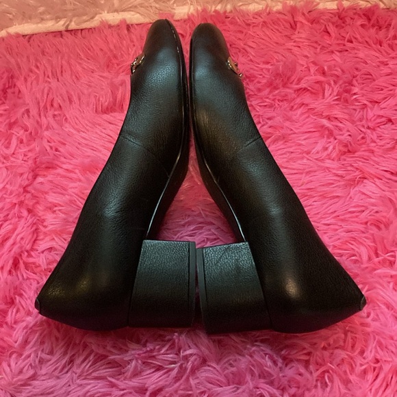 Marc Joseph New York Bridge CT chain detail toe Brazilian leather pumps sz 10 - Picture 7 of 11